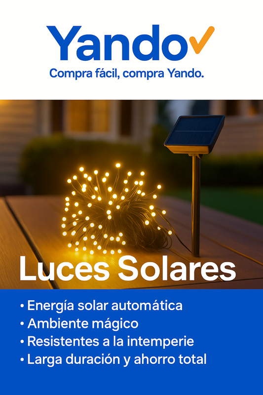 Luces De Navidad Solar Black Days
