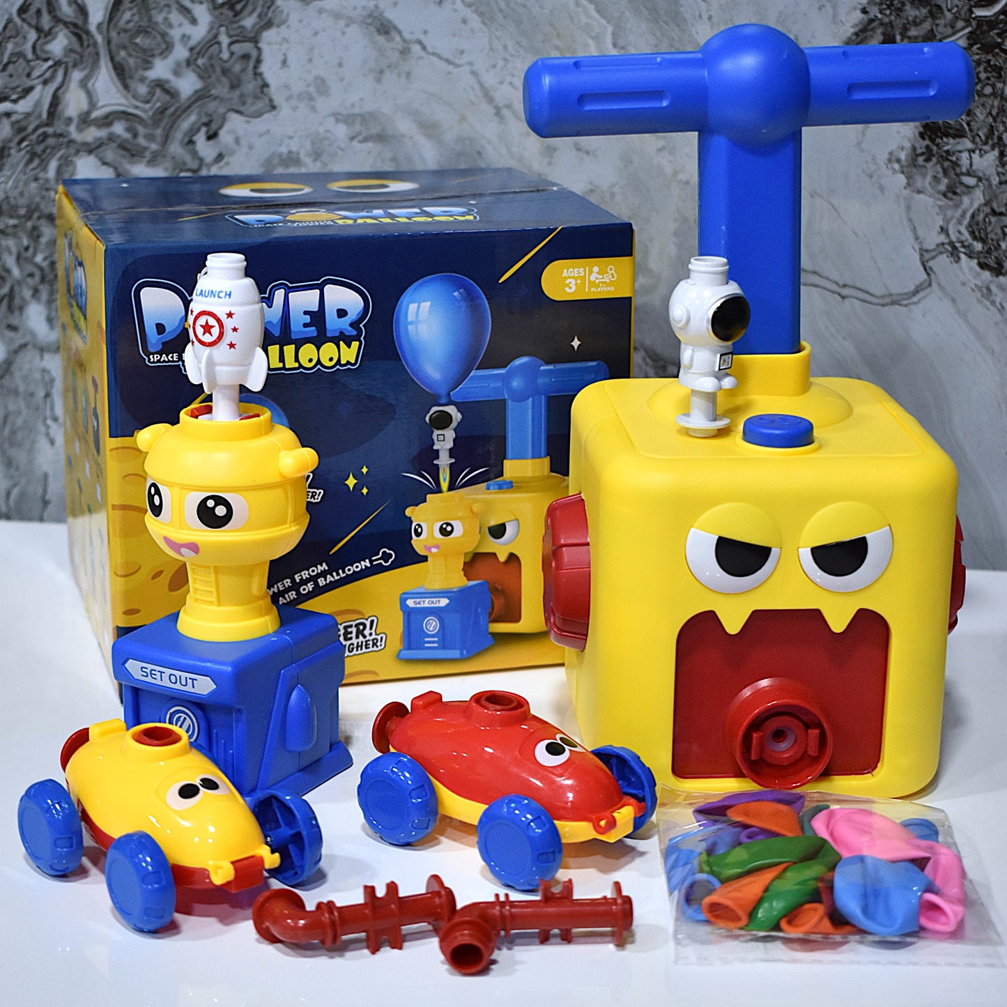 🎈 Kit De Juguetes Impulsados Por Globos 🚀