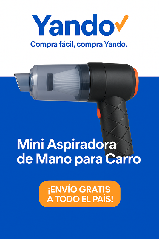 MINI ASPIRADORA DE MANO