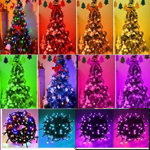 Luces Navidad Panel Solar